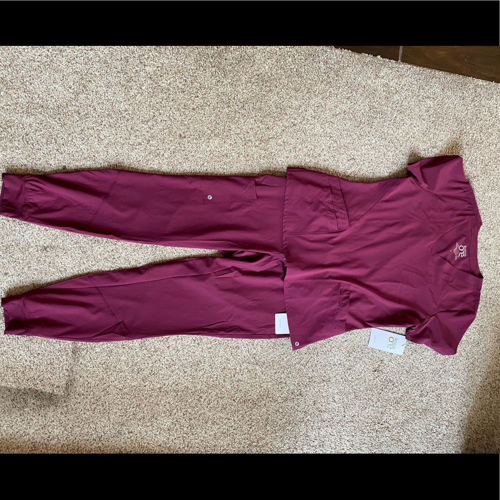 Purple Scrub Set